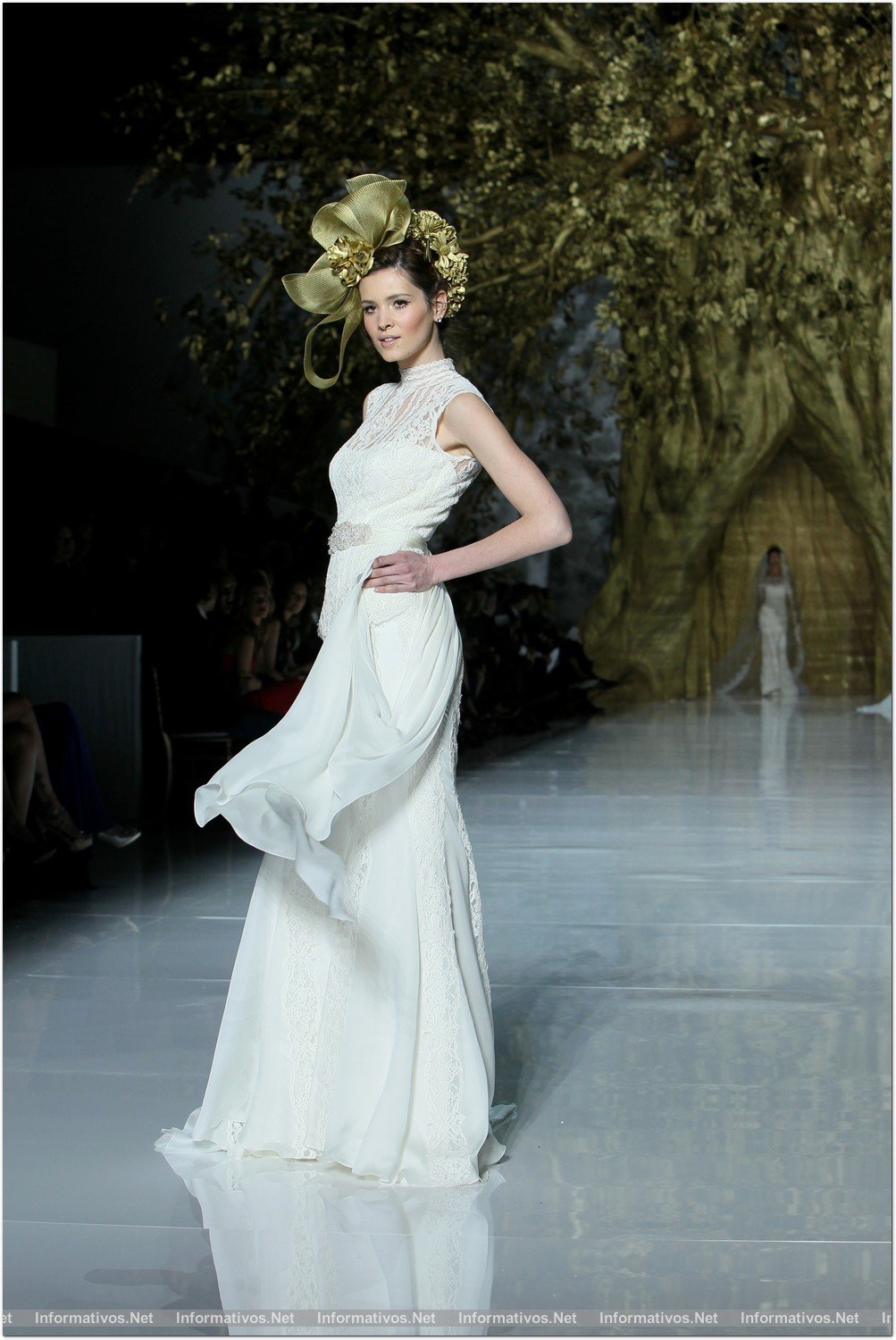 BCN03MAY013.- Barcelona Bridal Week- Pasarela Gaudí: Pronovias. 