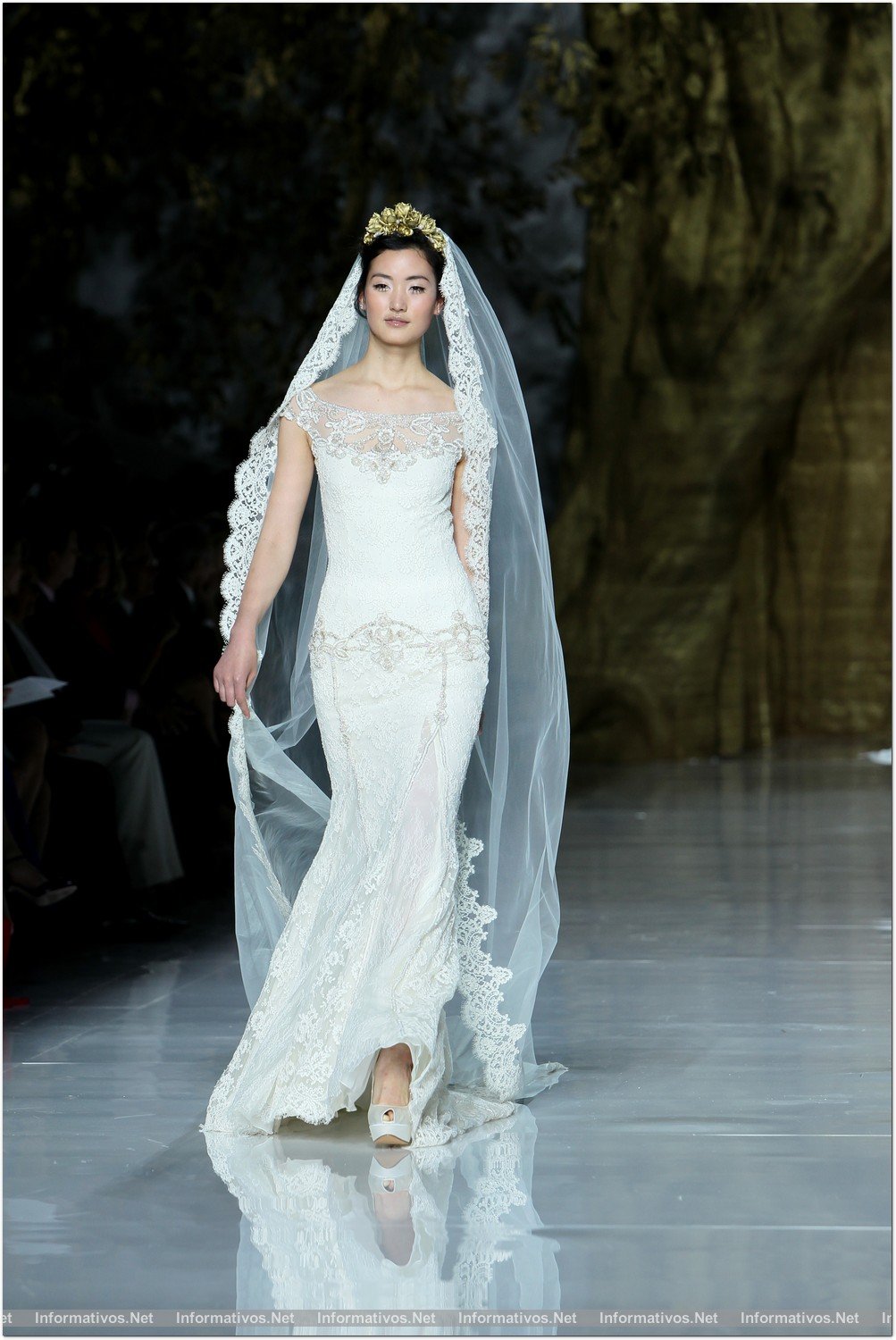 BCN03MAY013.- Barcelona Bridal Week- Pasarela Gaudí: Pronovias. 