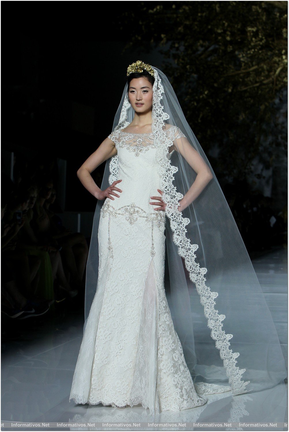 BCN03MAY013.- Barcelona Bridal Week- Pasarela Gaudí: Pronovias. 