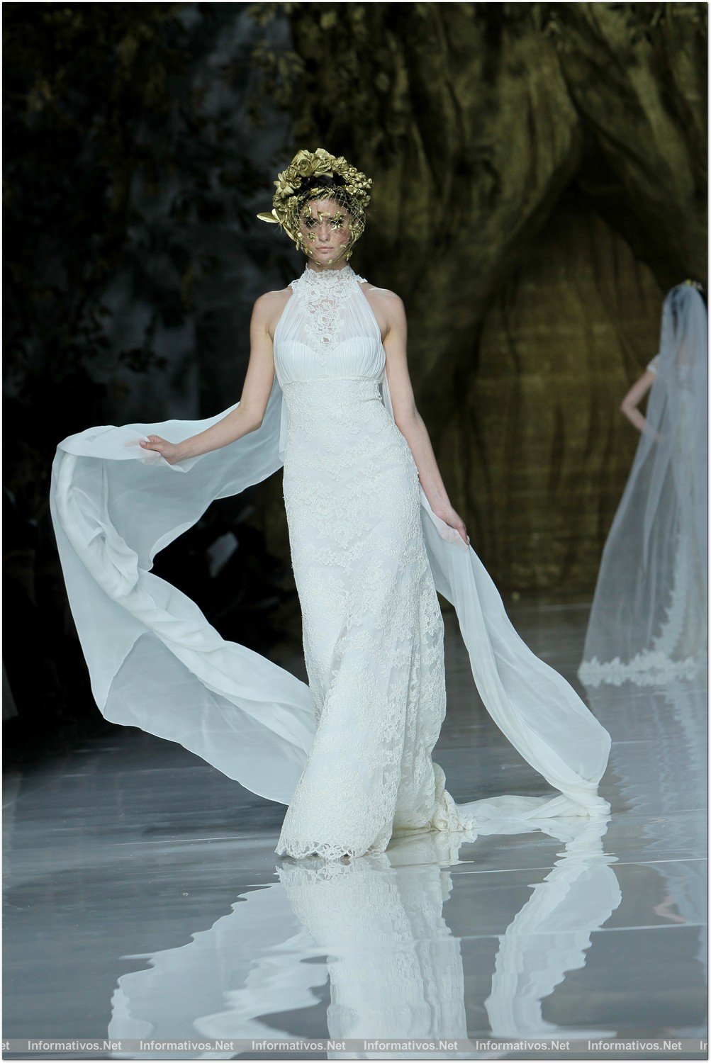 BCN03MAY013.- Barcelona Bridal Week- Pasarela Gaudí: Pronovias. 