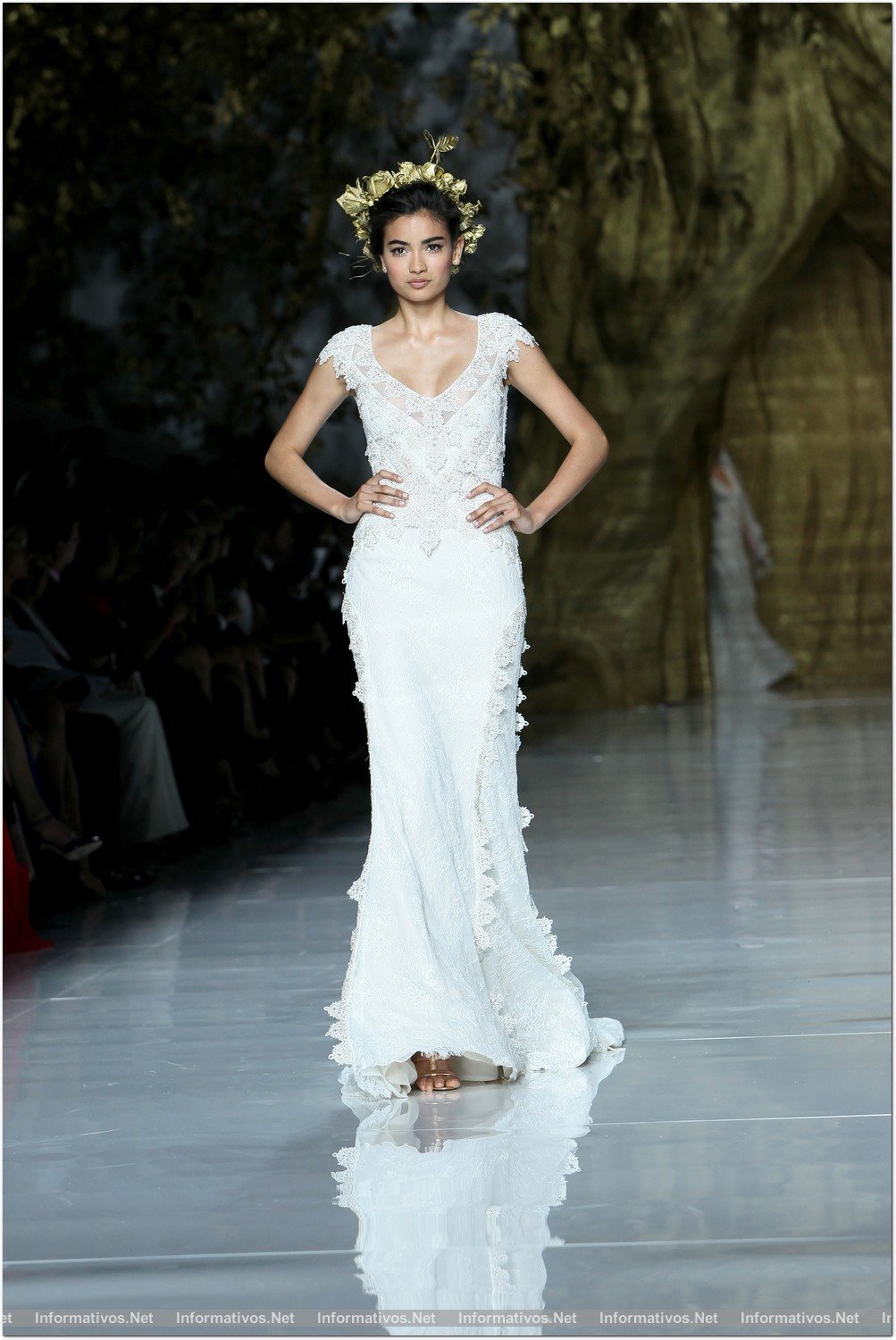 BCN03MAY013.- Barcelona Bridal Week- Pasarela Gaudí: Pronovias. 