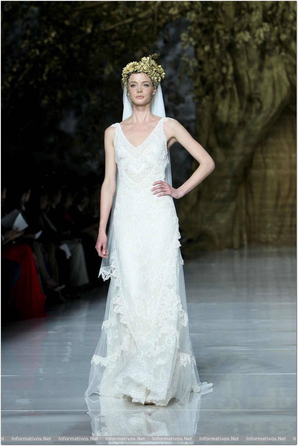 BCN03MAY013.- Barcelona Bridal Week- Pasarela Gaudí: Pronovias. 