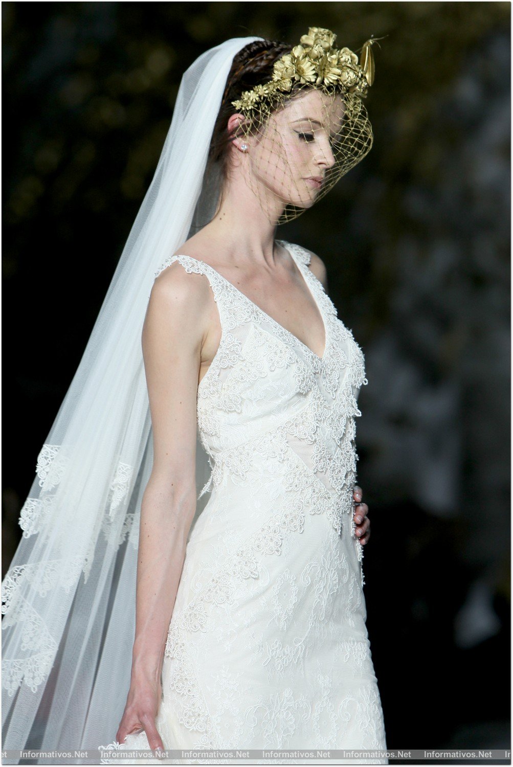 BCN03MAY013.- Barcelona Bridal Week- Pasarela Gaudí: Pronovias. 