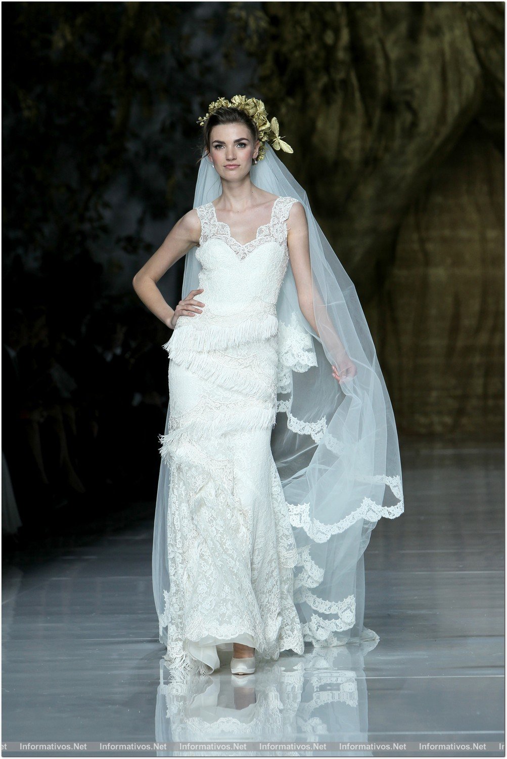 BCN03MAY013.- Barcelona Bridal Week- Pasarela Gaudí: Pronovias. 