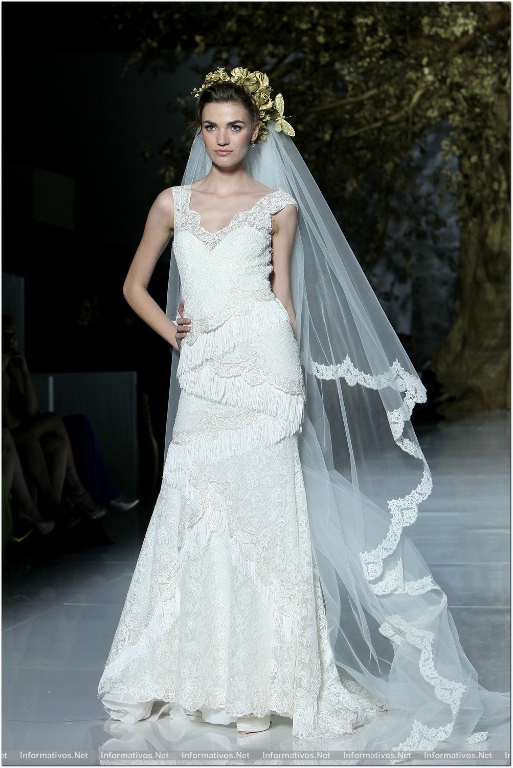 BCN03MAY013.- Barcelona Bridal Week- Pasarela Gaudí: Pronovias. 