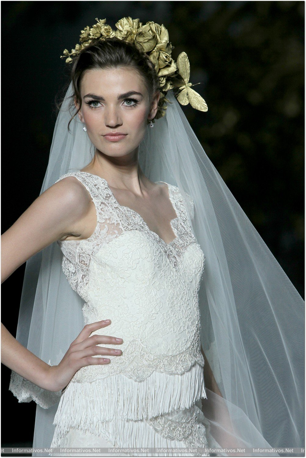 BCN03MAY013.- Barcelona Bridal Week- Pasarela Gaudí: Pronovias. 