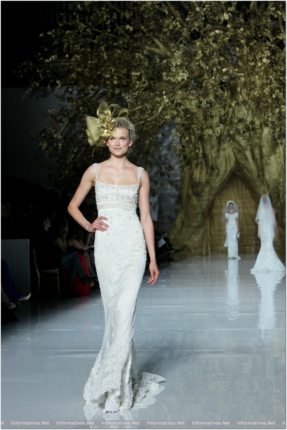 BCN03MAY013.- Barcelona Bridal Week- Pasarela Gaudí: Pronovias. 