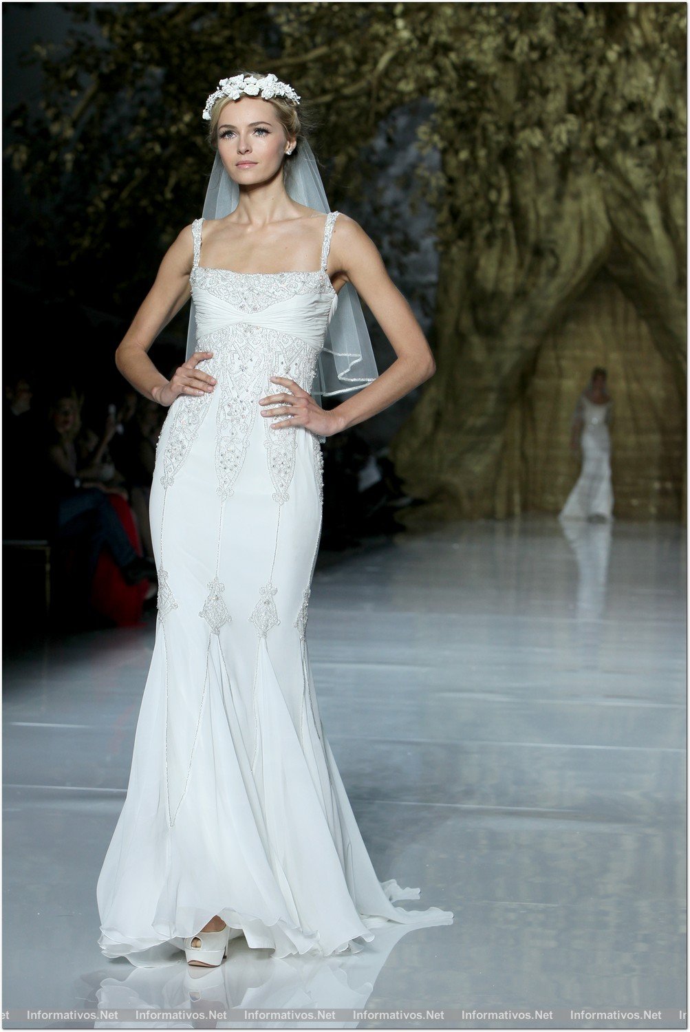 BCN03MAY013.- Barcelona Bridal Week- Pasarela Gaudí: Pronovias. 