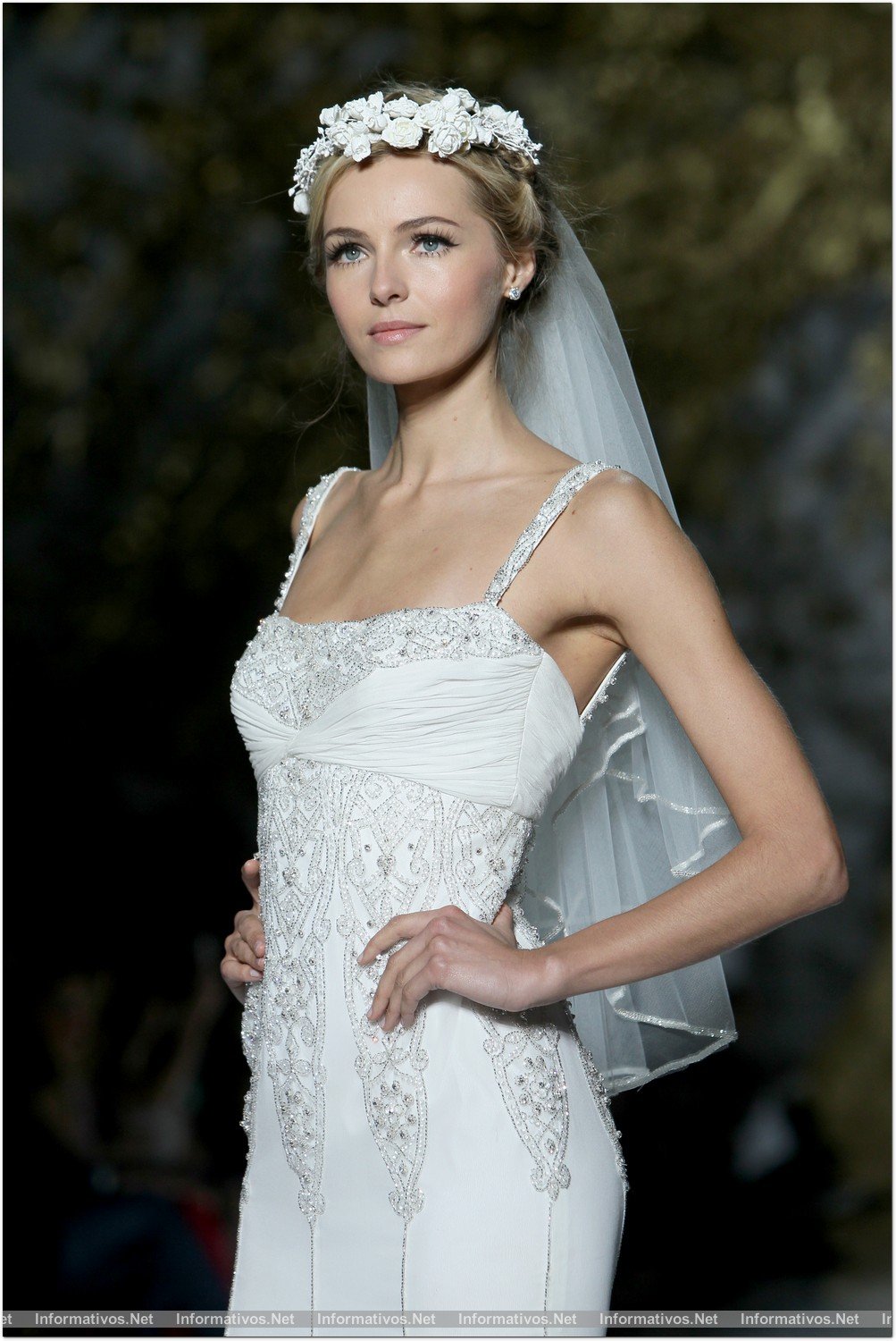 BCN03MAY013.- Barcelona Bridal Week- Pasarela Gaudí: Pronovias. 