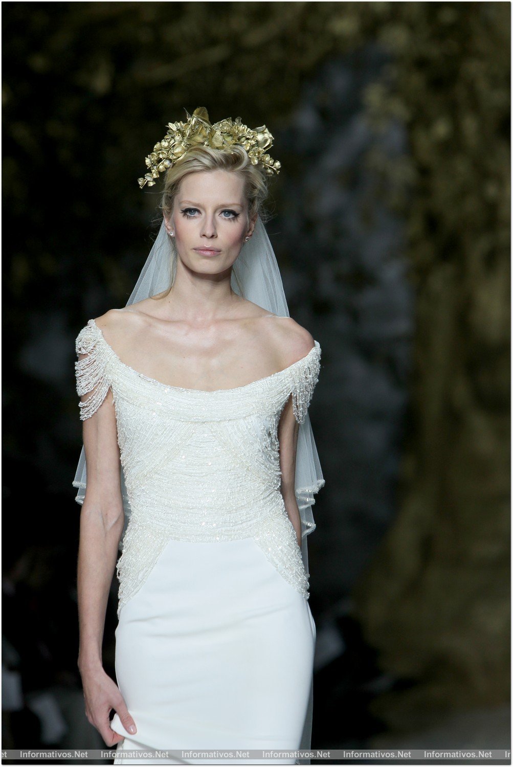 BCN03MAY013.- Barcelona Bridal Week- Pasarela Gaudí: Pronovias. 