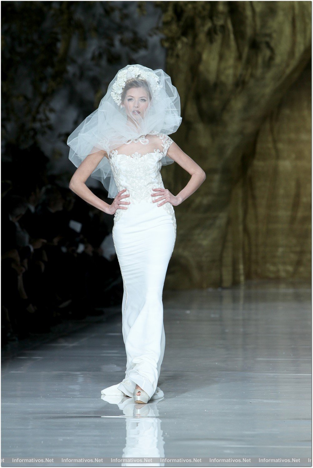 BCN03MAY013.- Barcelona Bridal Week- Pasarela Gaudí: Pronovias. 