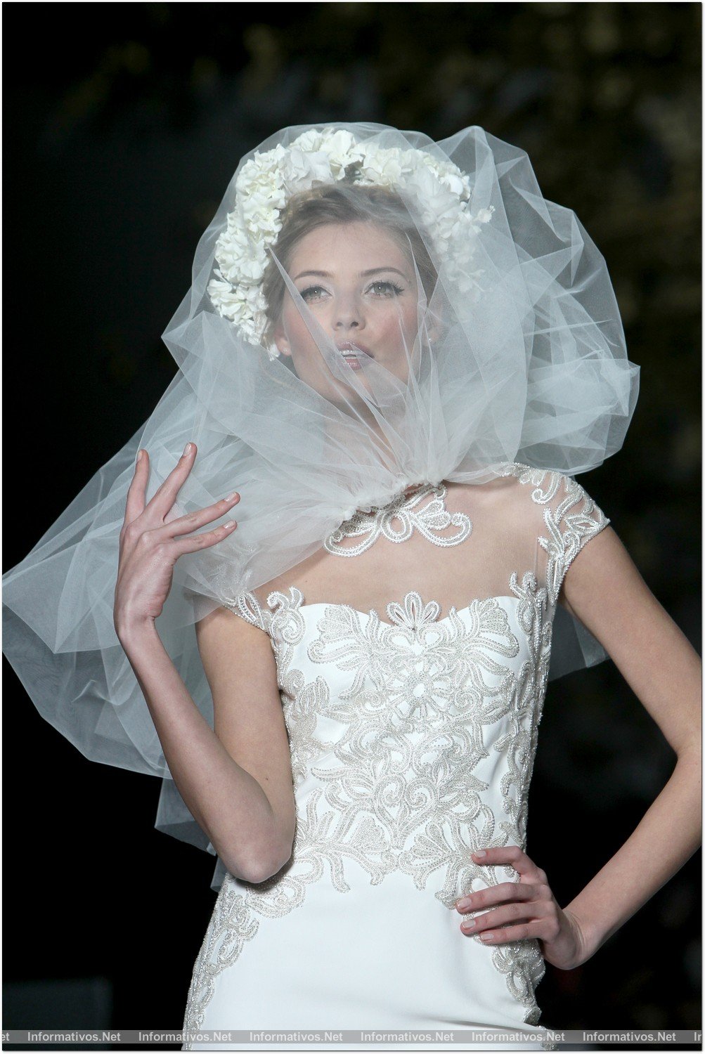 BCN03MAY013.- Barcelona Bridal Week- Pasarela Gaudí: Pronovias. 