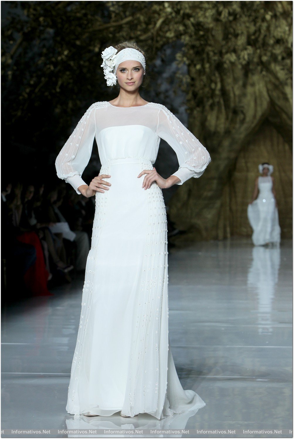 BCN03MAY013.- Barcelona Bridal Week- Pasarela Gaudí: Pronovias. 