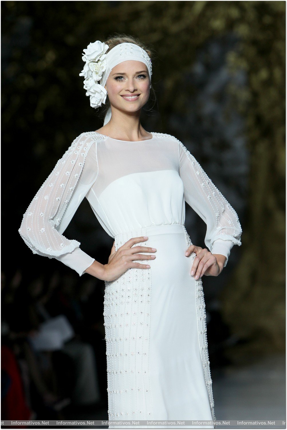 BCN03MAY013.- Barcelona Bridal Week- Pasarela Gaudí: Pronovias. 