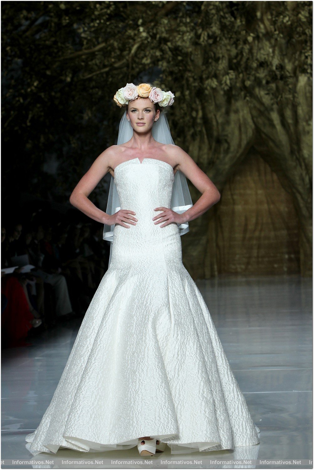 BCN03MAY013.- Barcelona Bridal Week- Pasarela Gaudí: Pronovias. 