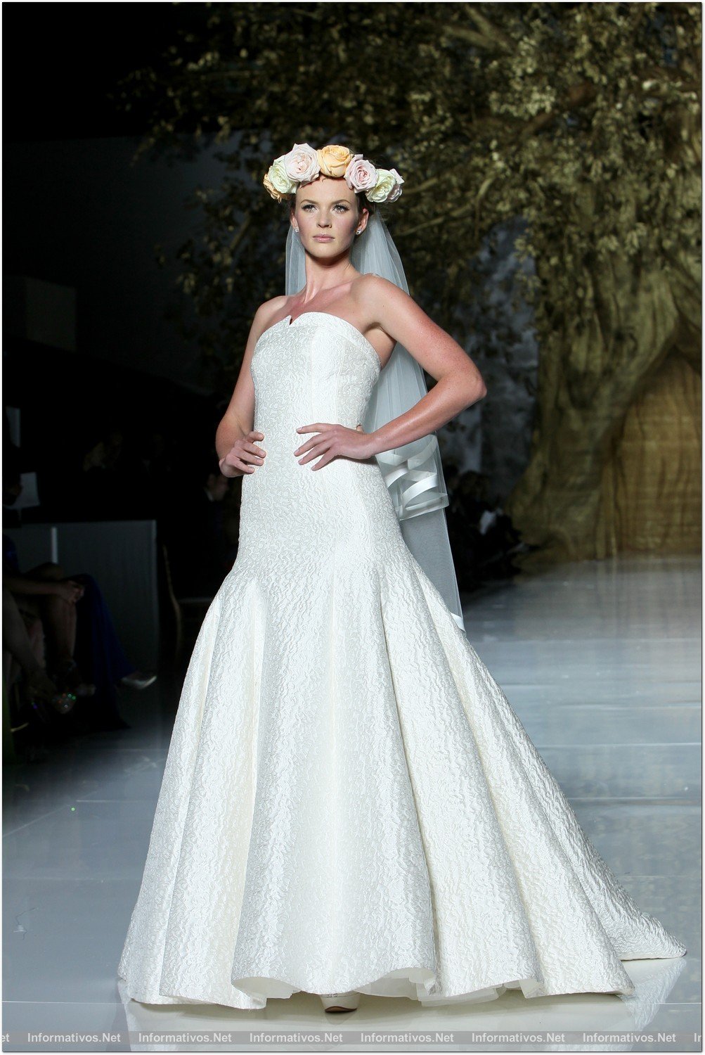 BCN03MAY013.- Barcelona Bridal Week- Pasarela Gaudí: Pronovias. 