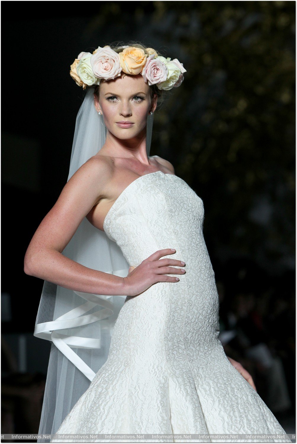 BCN03MAY013.- Barcelona Bridal Week- Pasarela Gaudí: Pronovias. 