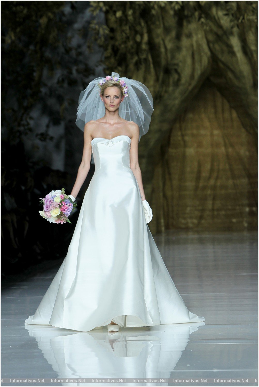 BCN03MAY013.- Barcelona Bridal Week- Pasarela Gaudí: Pronovias. 