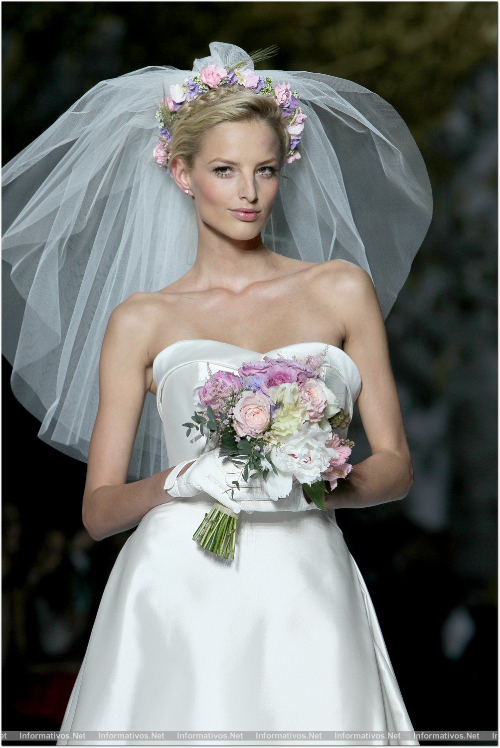 BCN03MAY013.- Barcelona Bridal Week- Pasarela Gaudí: Pronovias. 