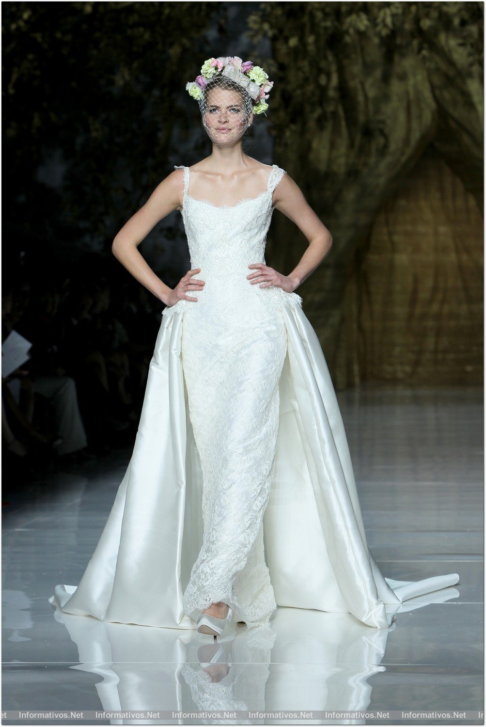 BCN03MAY013.- Barcelona Bridal Week- Pasarela Gaudí: Pronovias. 