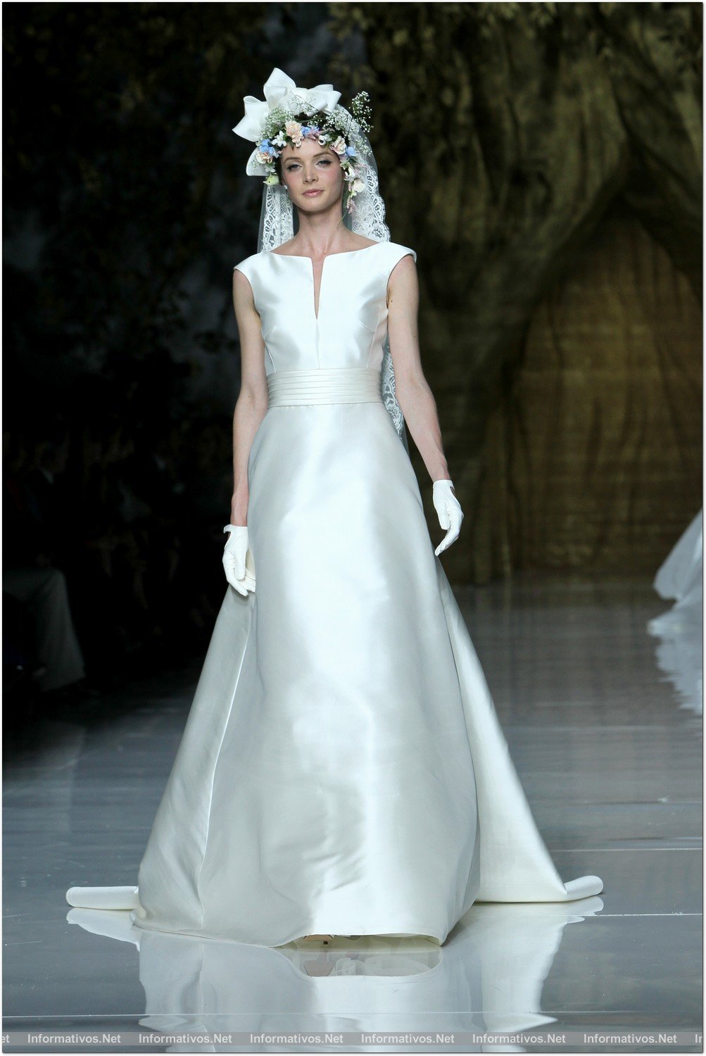 BCN03MAY013.- Barcelona Bridal Week- Pasarela Gaudí: Pronovias. 