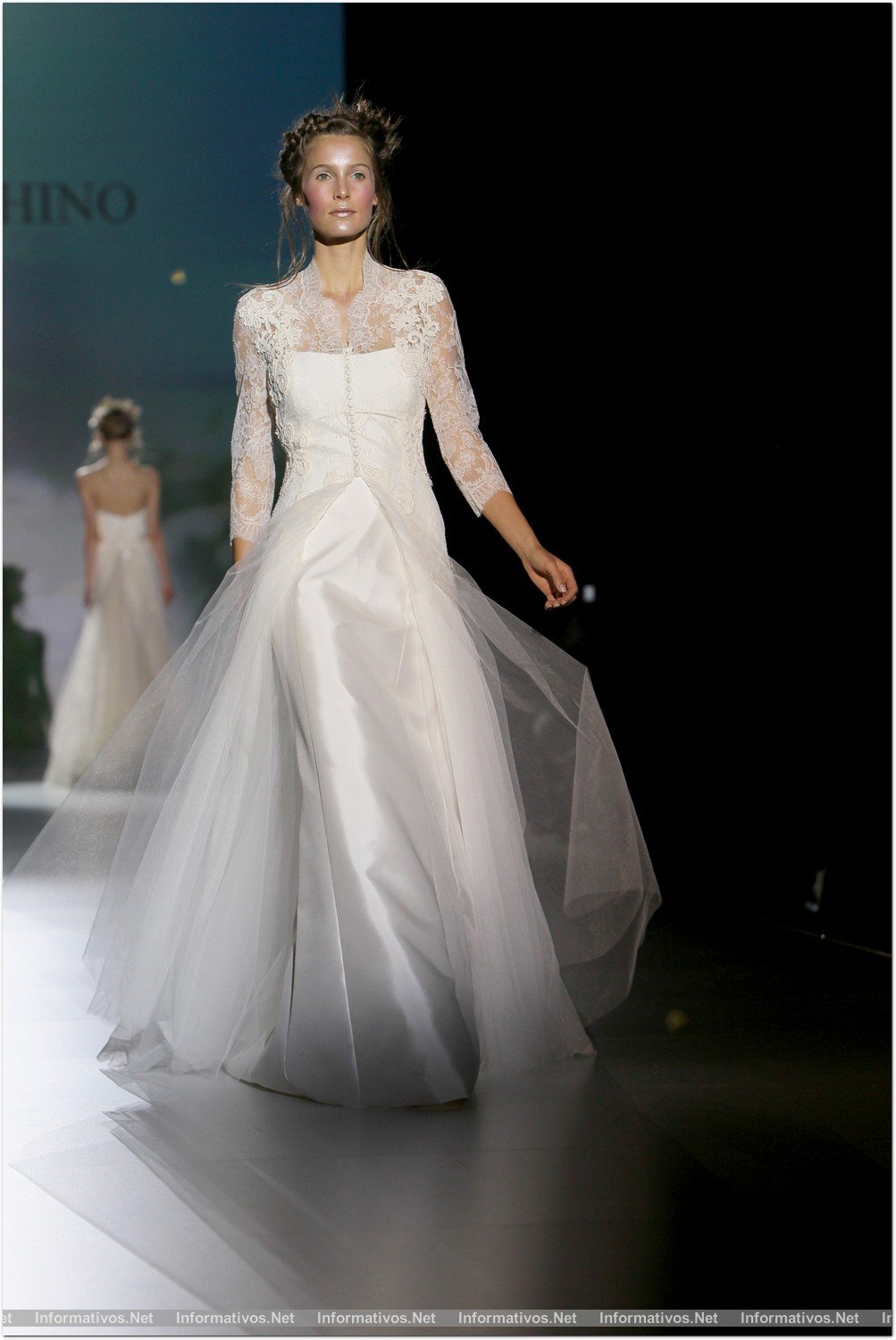 BCN02MAY013.- Barcelona Bridal Week- Pasarela Gaudí: Victorio & Lucchino