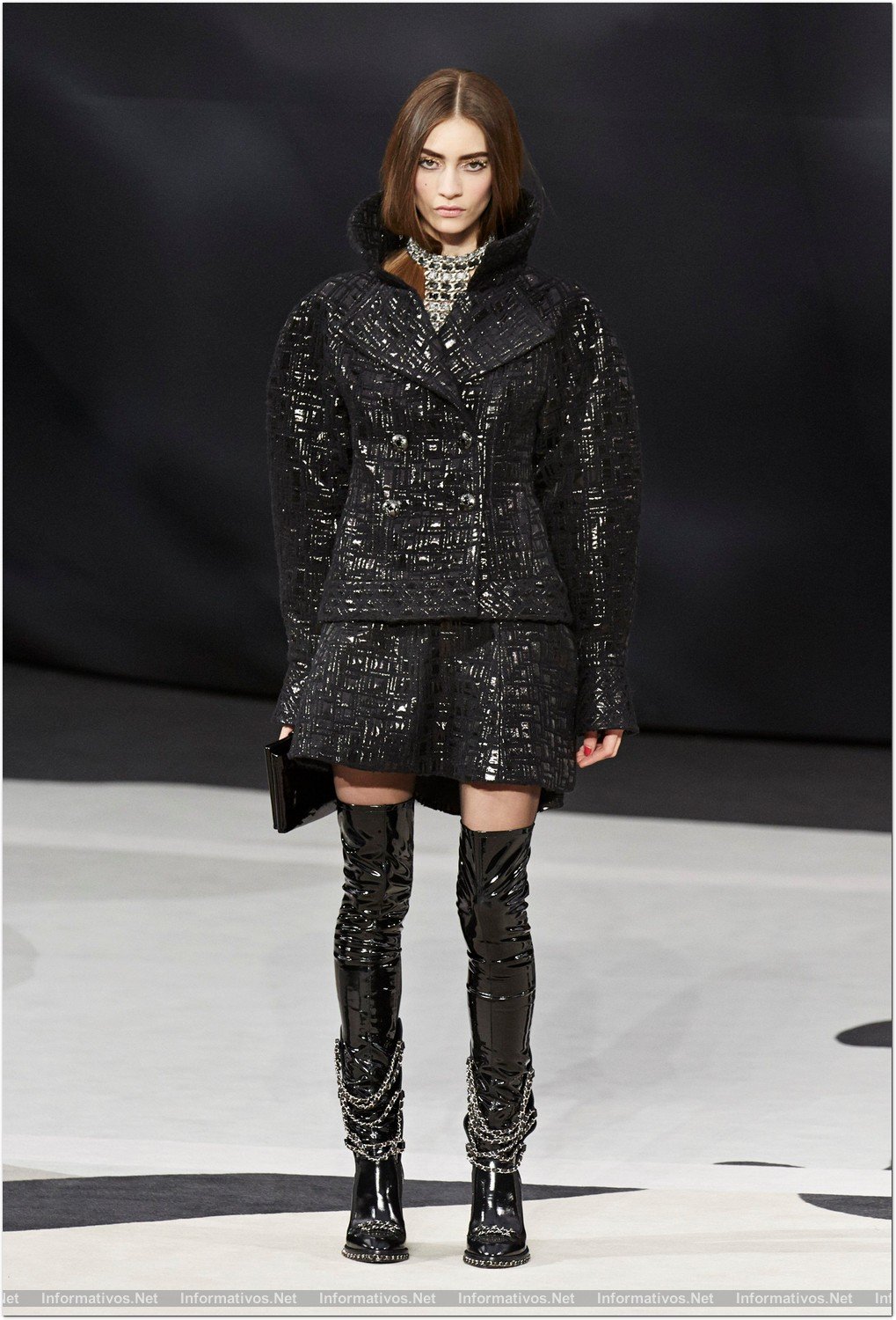 MARZO013.- Semana de la Moda de París 2013: Colección otoño-invierno 2013 - 2014 de Chanel. 