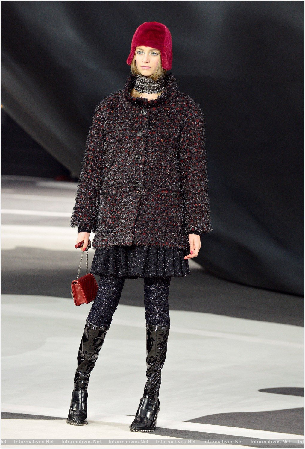 MARZO013.- Semana de la Moda de París 2013: Colección otoño-invierno 2013 - 2014 de Chanel. 