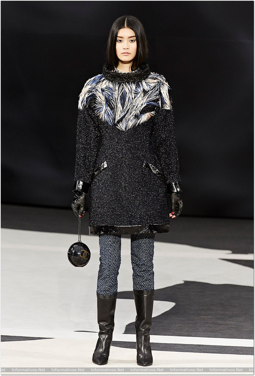 MARZO013.- Semana de la Moda de París 2013: Colección otoño-invierno 2013 - 2014 de Chanel. 