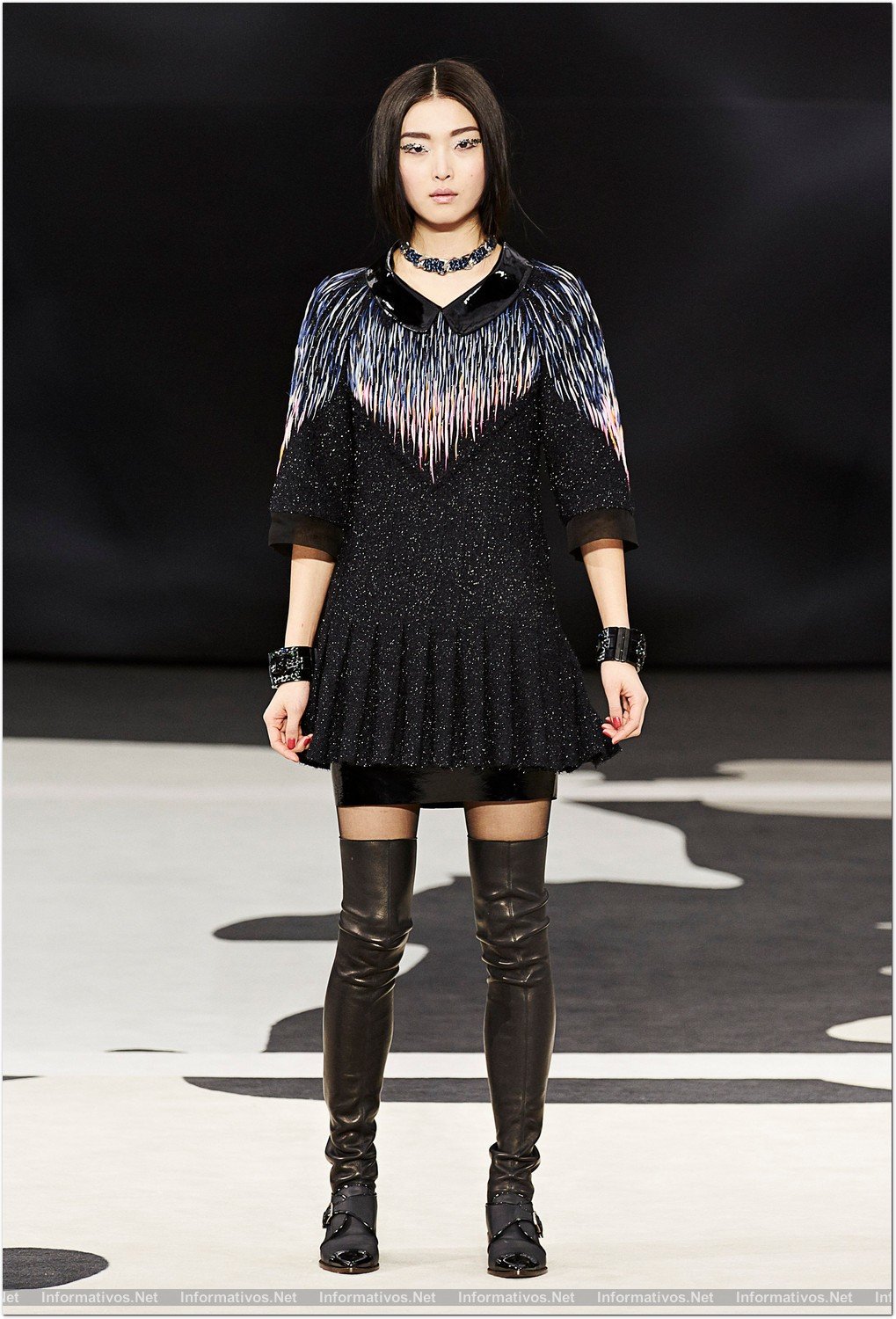 MARZO013.- Semana de la Moda de París 2013: Colección otoño-invierno 2013 - 2014 de Chanel. 