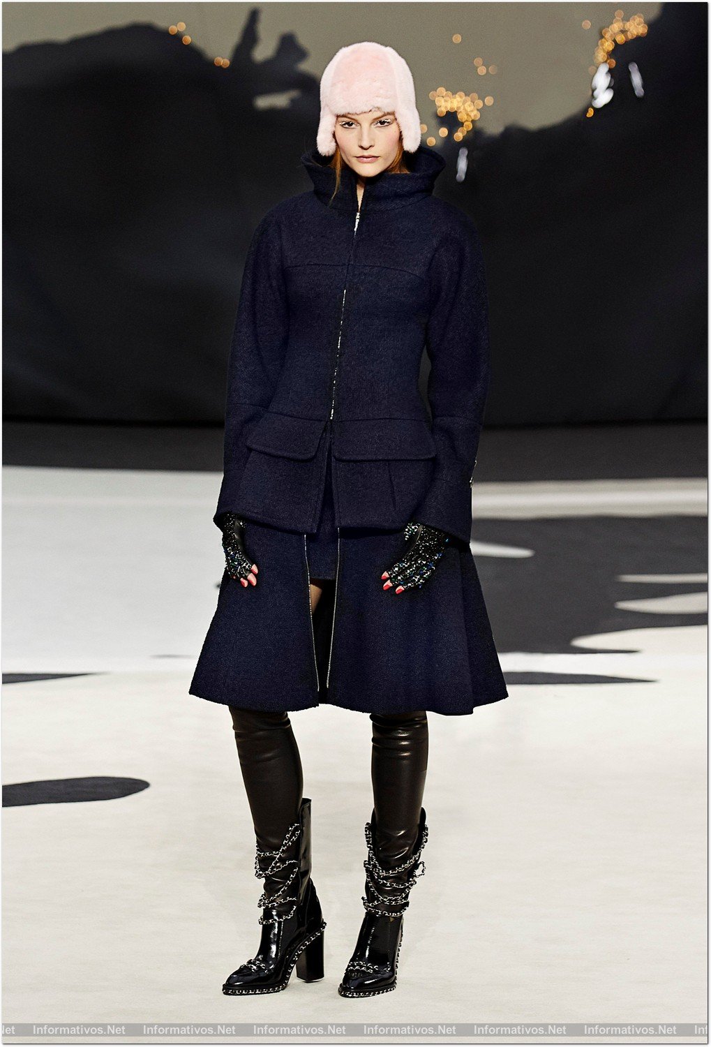 MARZO013.- Semana de la Moda de París 2013: Colección otoño-invierno 2013 - 2014 de Chanel. 