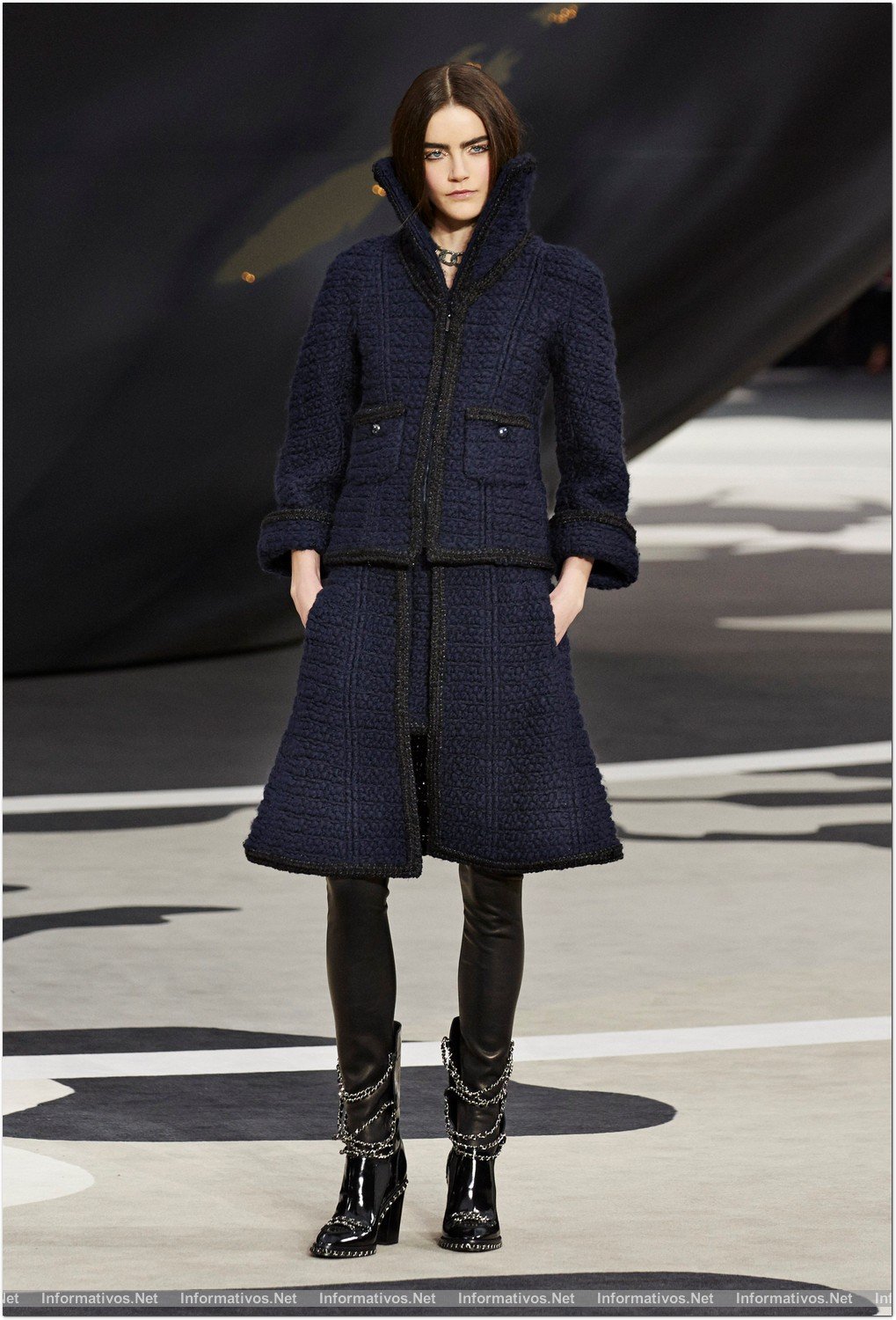MARZO013.- Semana de la Moda de París 2013: Colección otoño-invierno 2013 - 2014 de Chanel. 