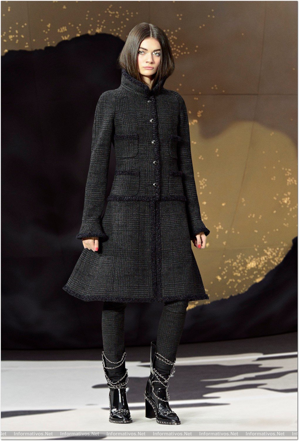 MARZO013.- Semana de la Moda de París 2013: Colección otoño-invierno 2013 - 2014 de Chanel. 