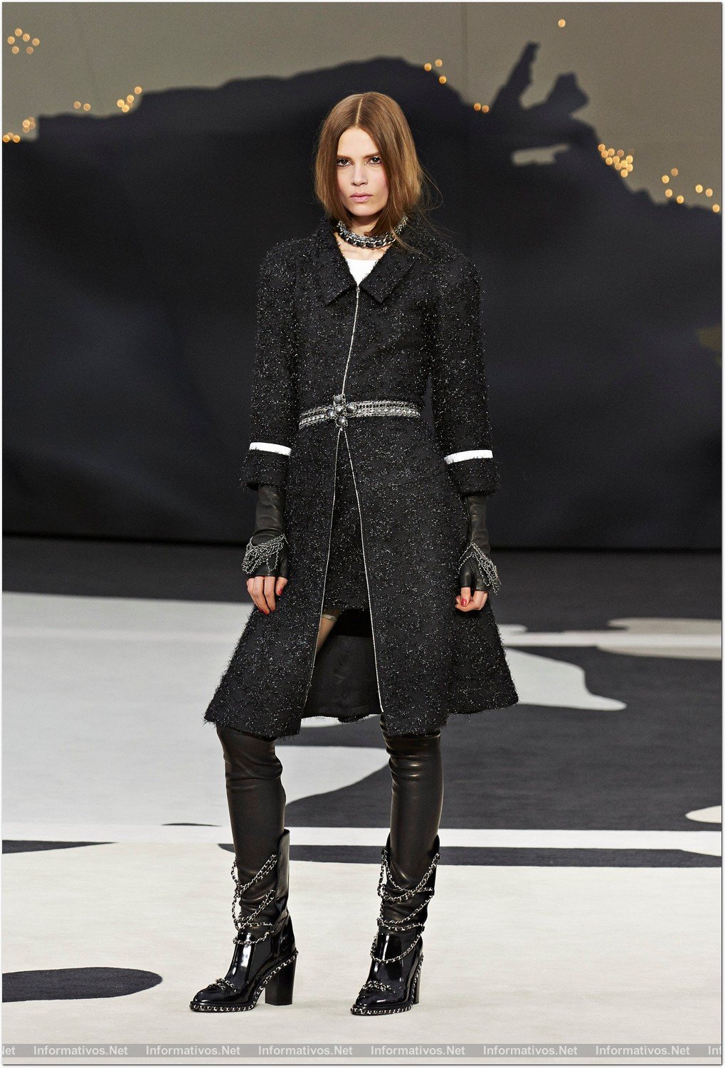 MARZO013.- Semana de la Moda de París 2013: Colección otoño-invierno 2013 - 2014 de Chanel. 