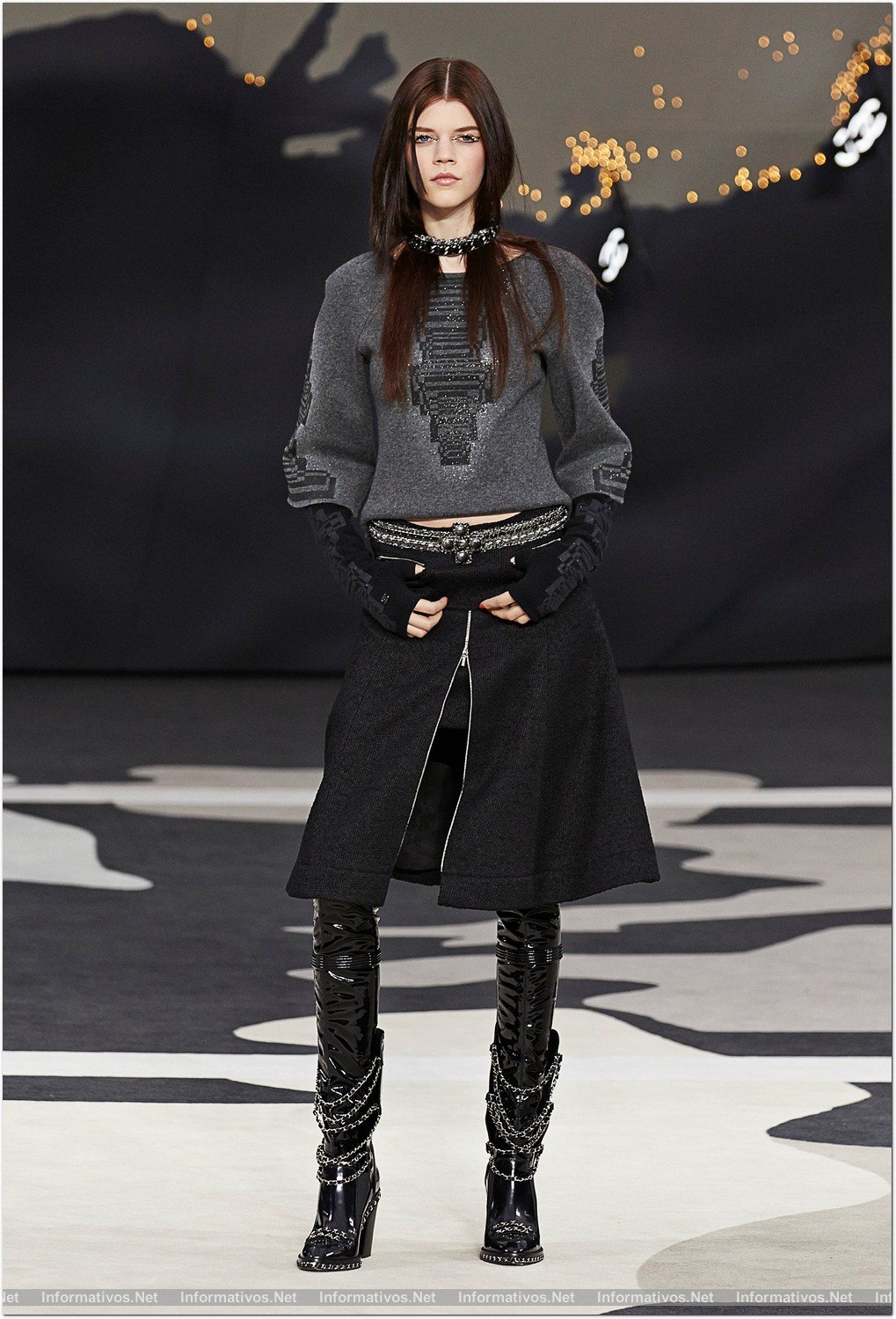 MARZO013.- Semana de la Moda de París 2013: Colección otoño-invierno 2013 - 2014 de Chanel. 