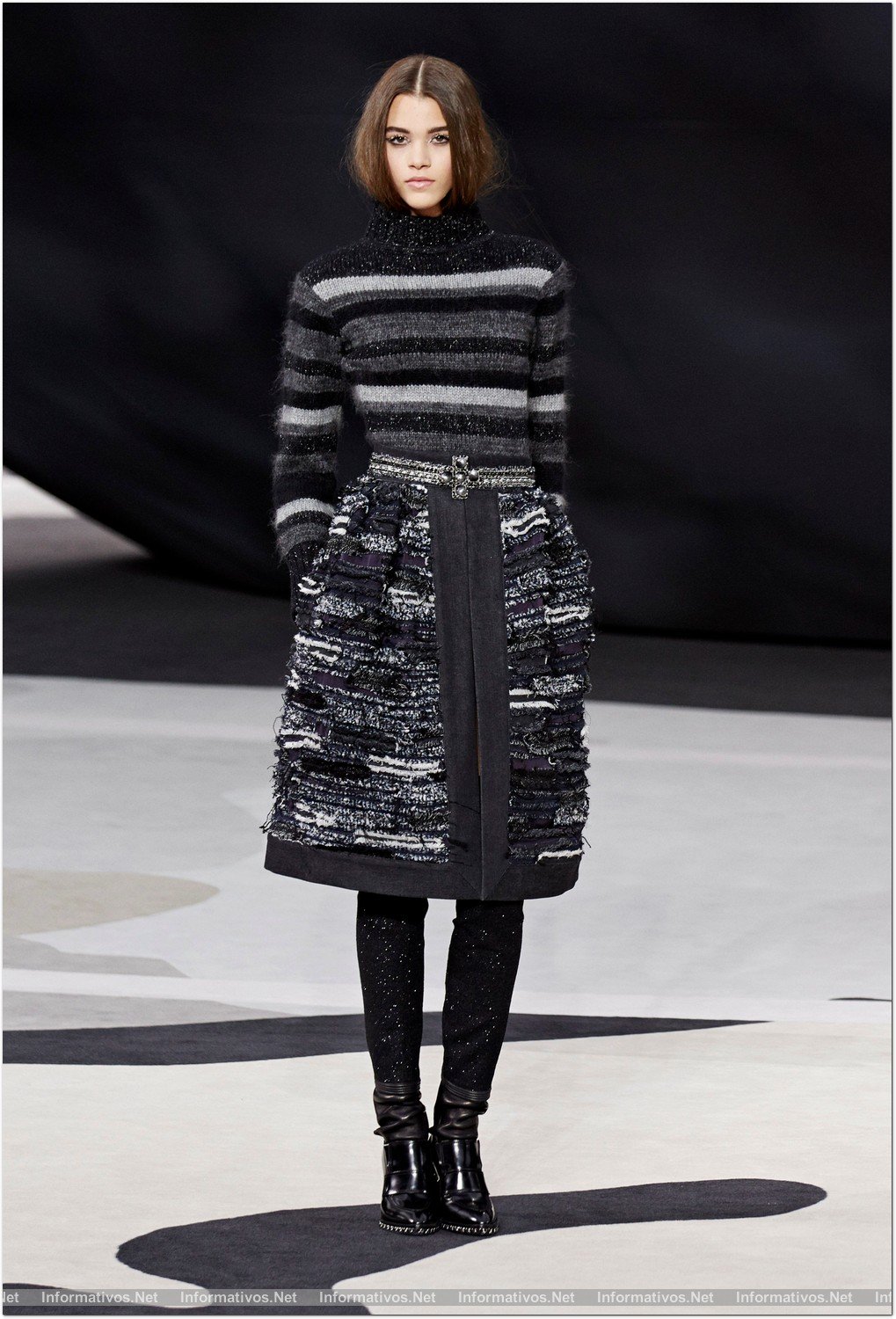 MARZO013.- Semana de la Moda de París 2013: Colección otoño-invierno 2013 - 2014 de Chanel. 