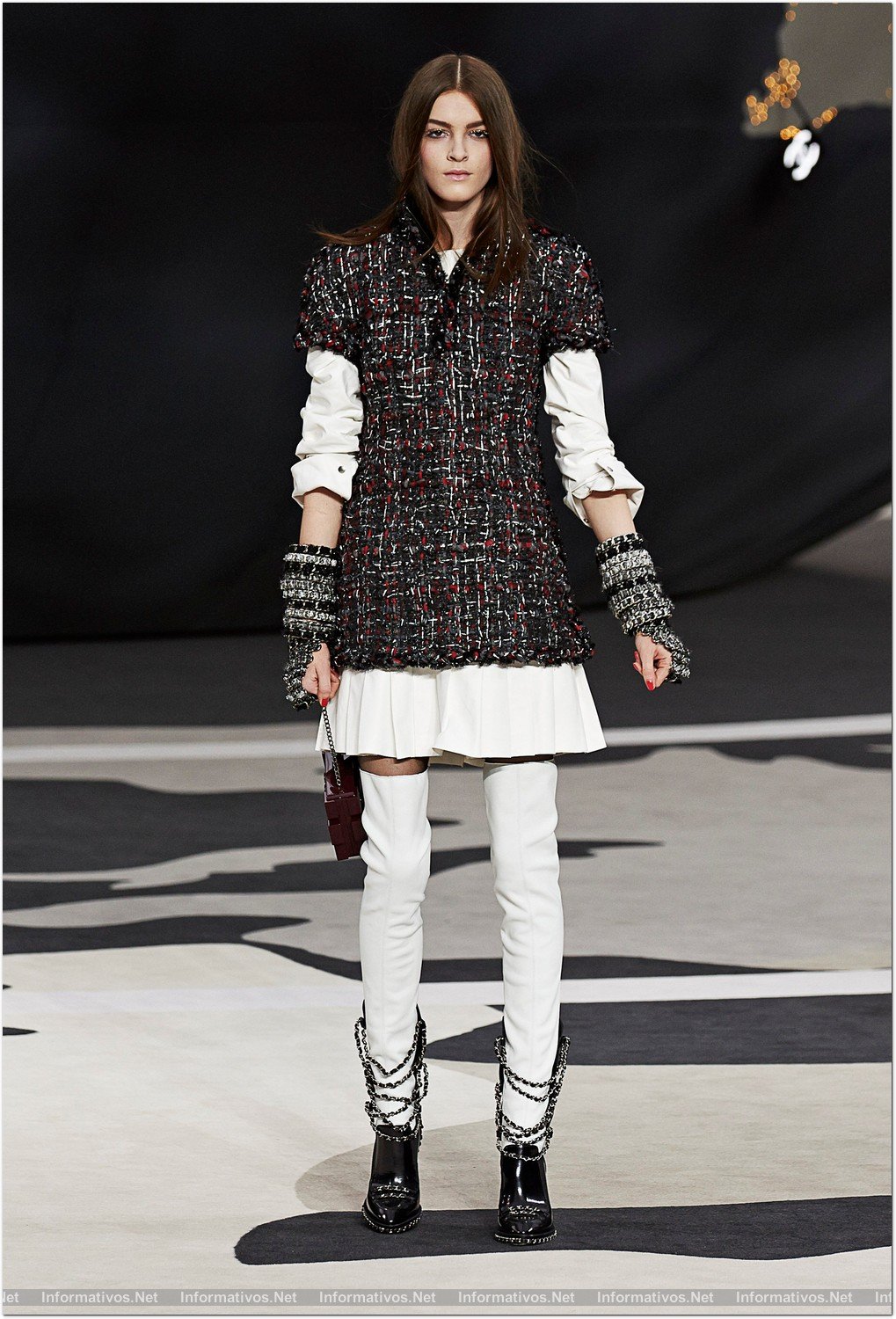 MARZO013.- Semana de la Moda de París 2013: Colección otoño-invierno 2013 - 2014 de Chanel. 