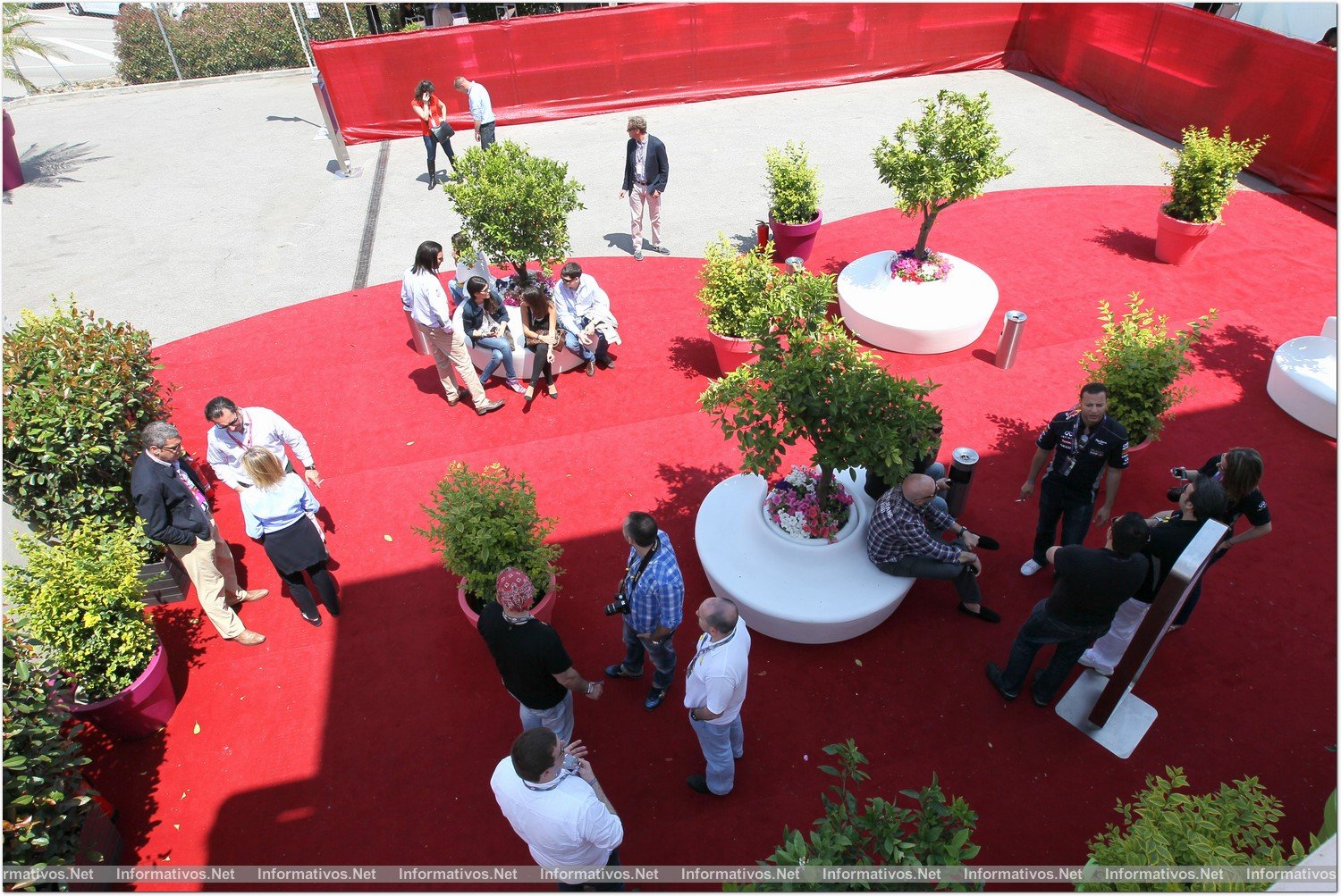 Montmeló-BCN11MAY013.- El Paddock Club F1. Un lugar privilegiado para VIPs donde las carreras de Fórmula 1 se viven de otra manera