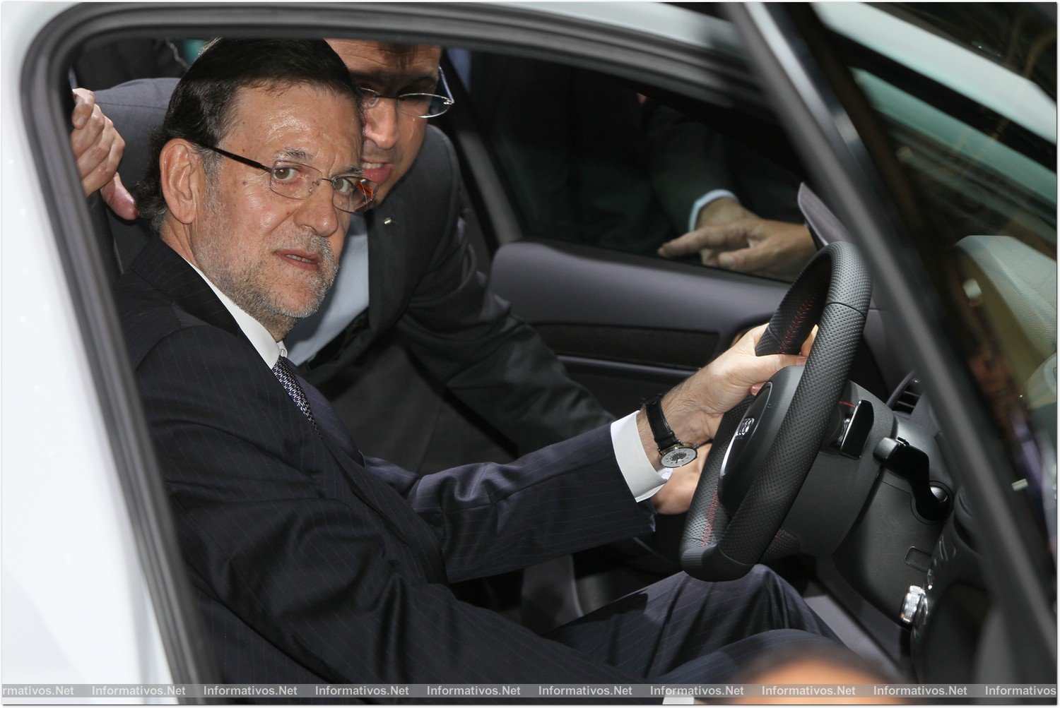 BCN9MAY01.- Salón Internacional del Automóvil. Mariano Rajoy, Presidente del Gobierno de España