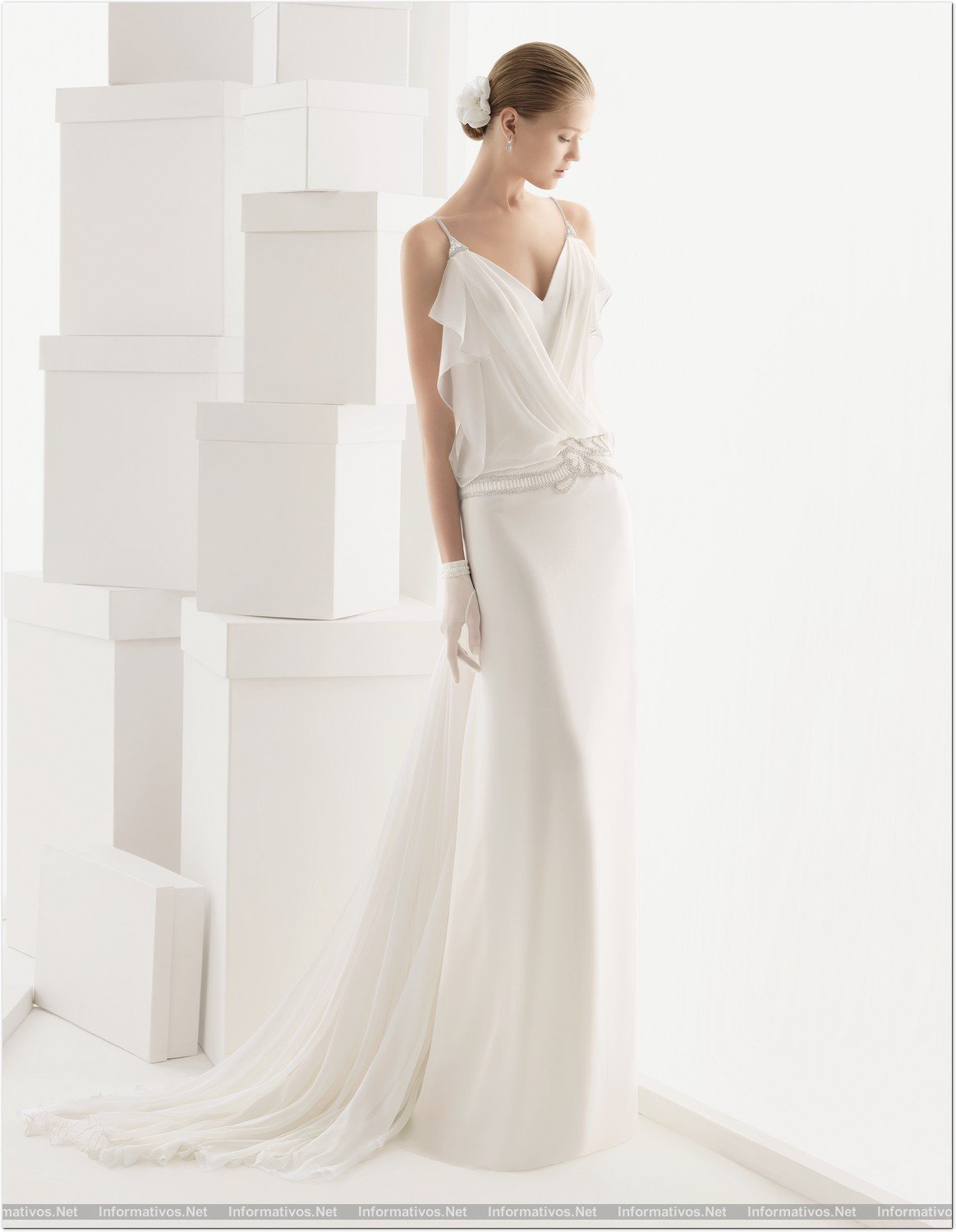 Miami, 23 de marzo de 2013.- Rosa Clará colección de novia para el 2014 en la Miami Fashion Week