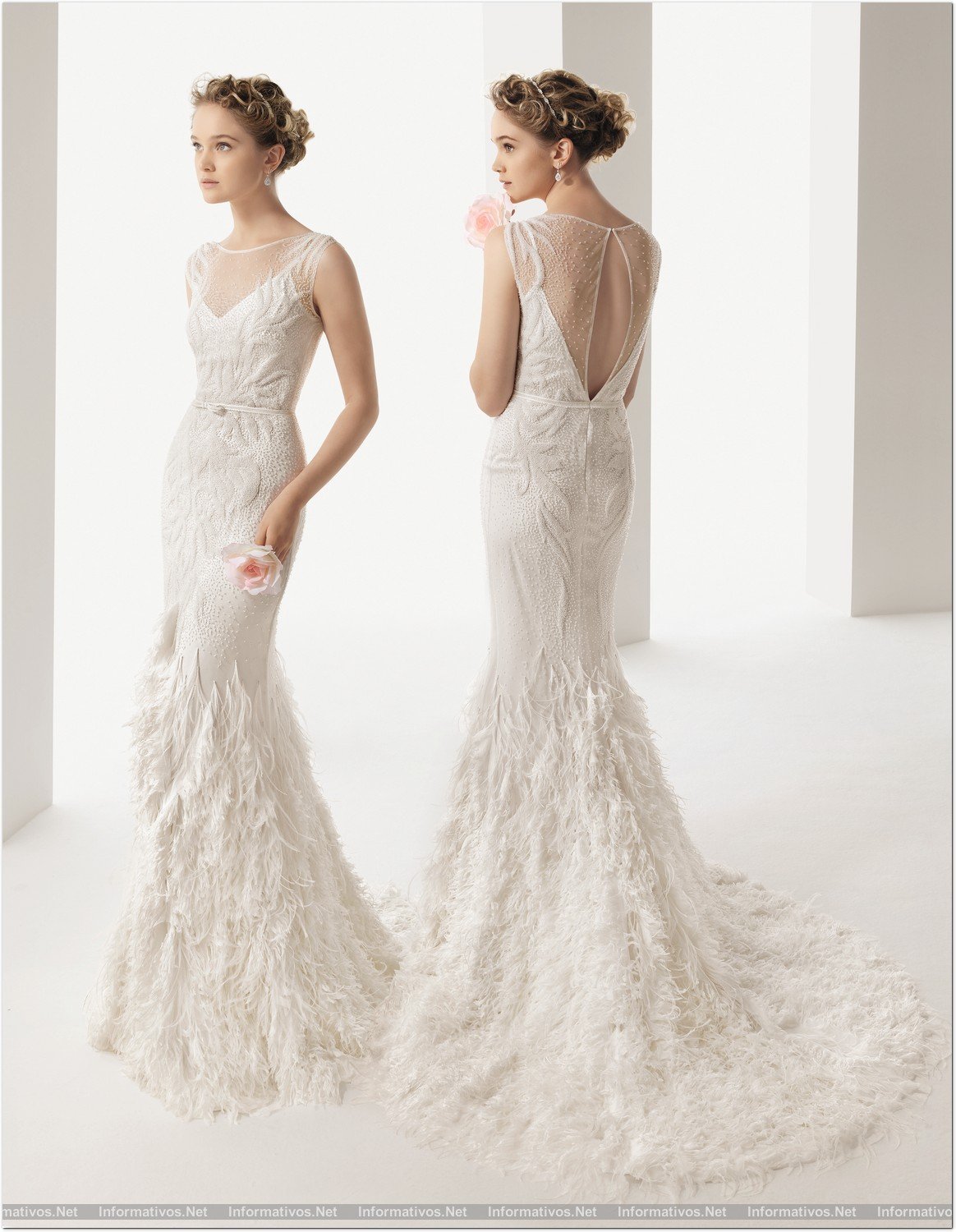 Miami, 23 de marzo de 2013.- Rosa Clará colección de novia para el 2014 en la Miami Fashion Week