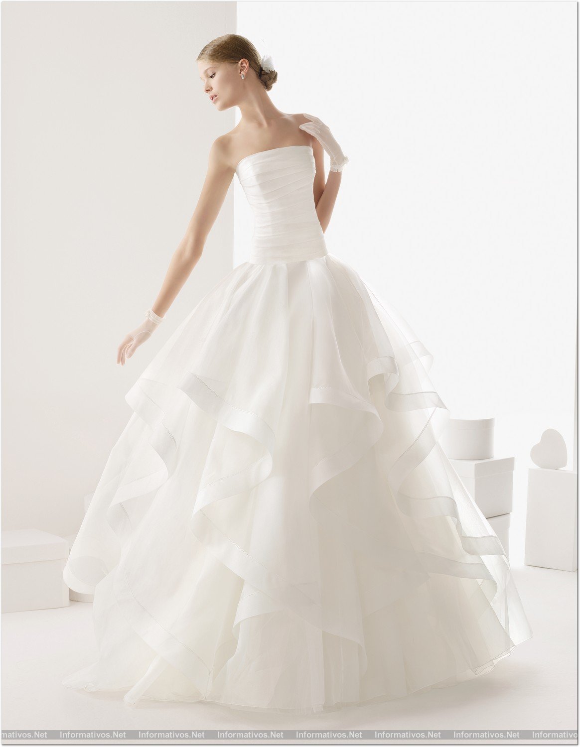 Miami, 23 de marzo de 2013.- Rosa Clará colección de novia para el 2014 en la Miami Fashion Week