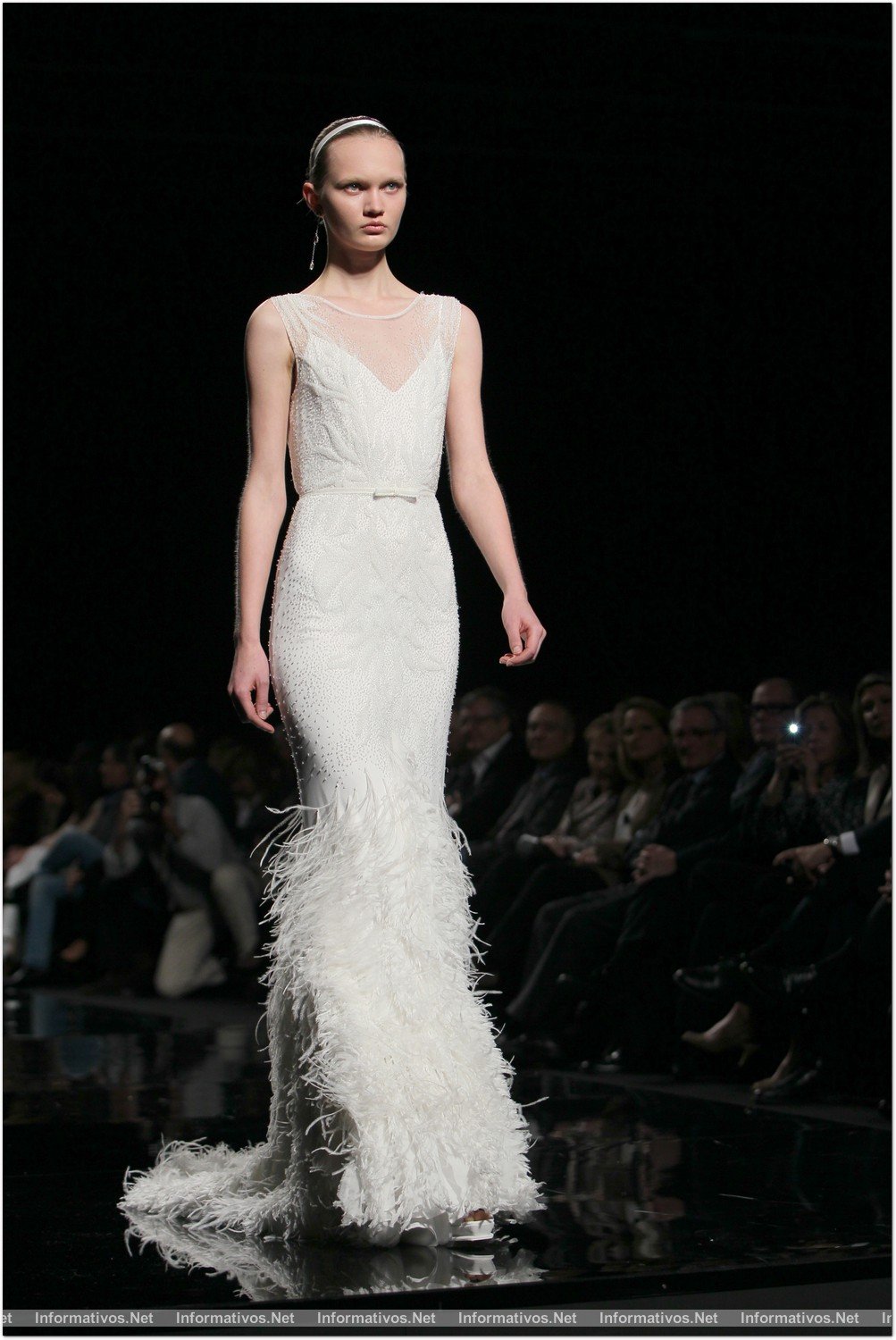 BCN30ABR013.- Barcelona Bridal Week- Pasarela Gaudí: Rosa Clará