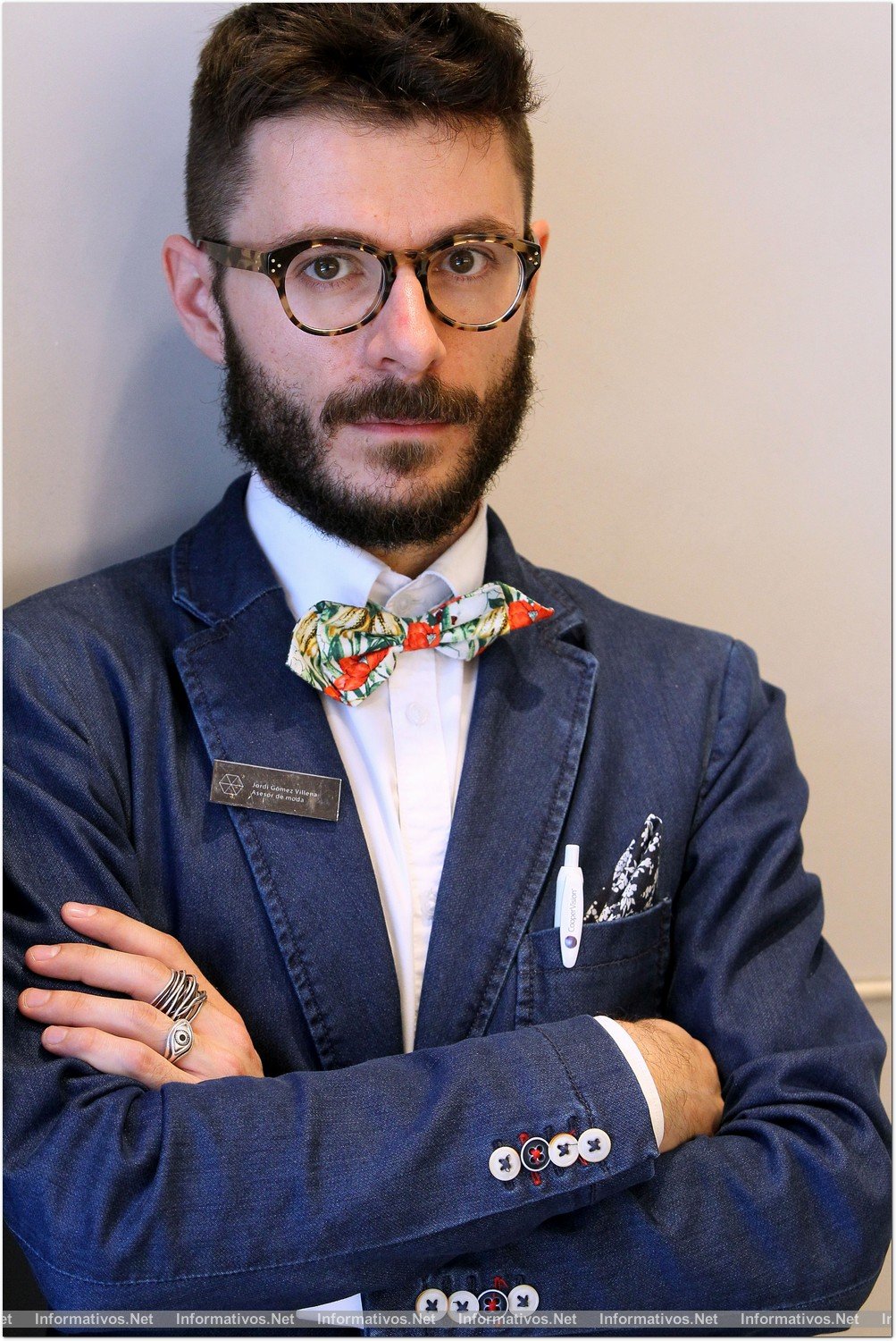 BCN12JUN013.-  Jordi Gómez, Asesor de Moda en Kaleos Óptica