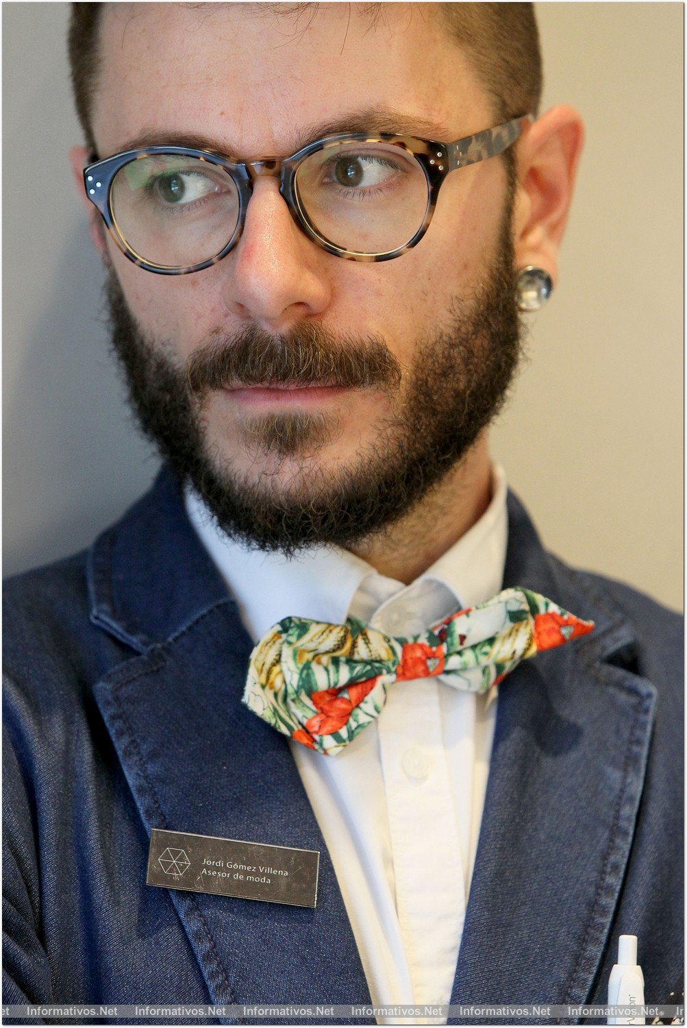 BCN12JUN013.-  Jordi Gómez, Asesor de Moda en Kaleos Óptica