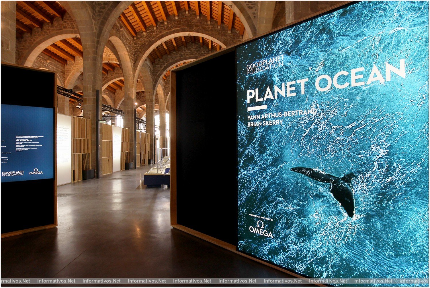 BCN19JUN013.- Inauguración de la exposición “Planet Ocean” con Yann Arthus Bertrand en el Museo Marítimo de Barcelona