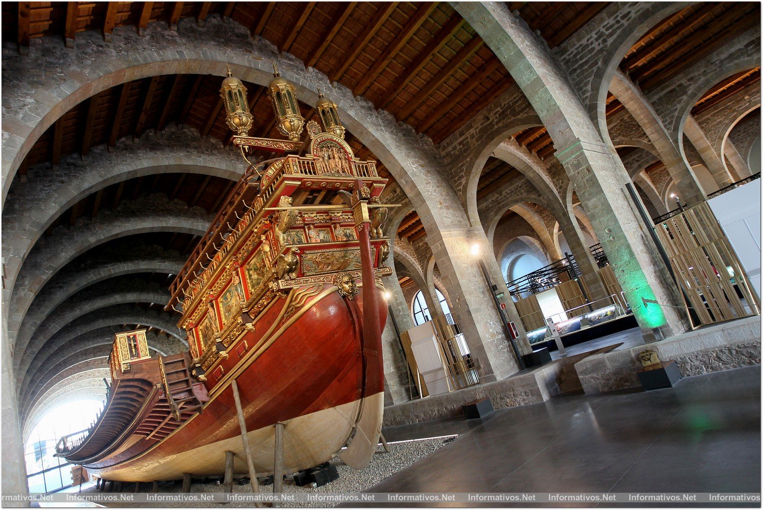 BCN19JUN013.- Inauguración de la exposición “Planet Ocean” con Yann Arthus Bertrand en el Museo Marítimo de Barcelona