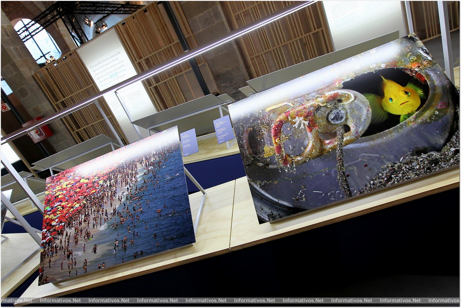 BCN19JUN013.- Inauguración de la exposición “Planet Ocean” con Yann Arthus Bertrand en el Museo Marítimo de Barcelona