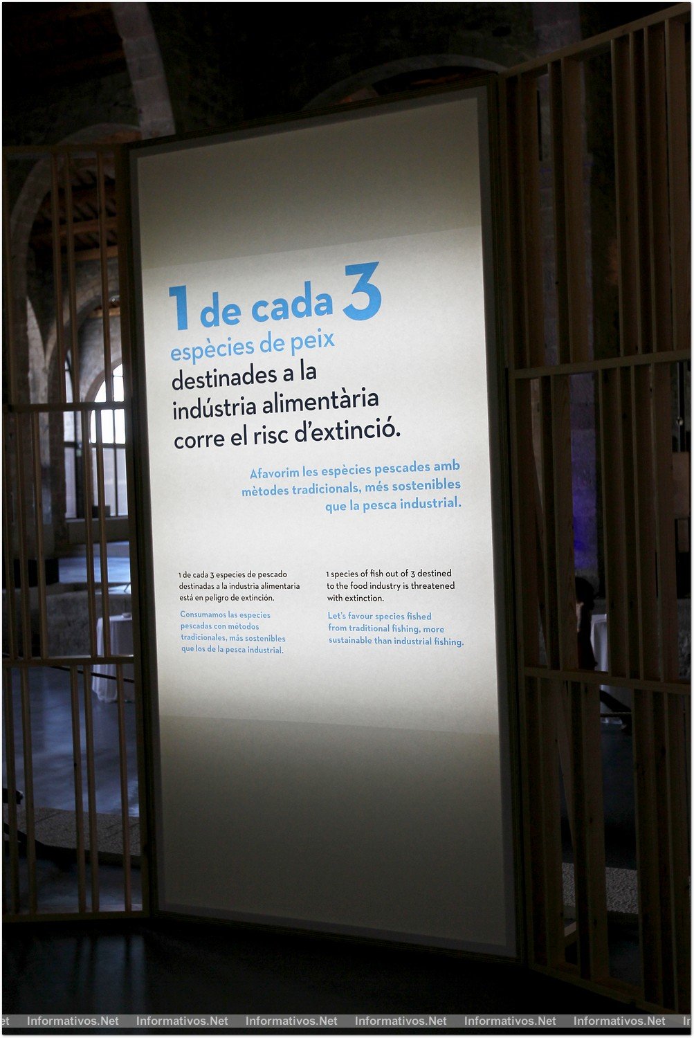 BCN19JUN013.- Inauguración de la exposición “Planet Ocean” con Yann Arthus Bertrand en el Museo Marítimo de Barcelona