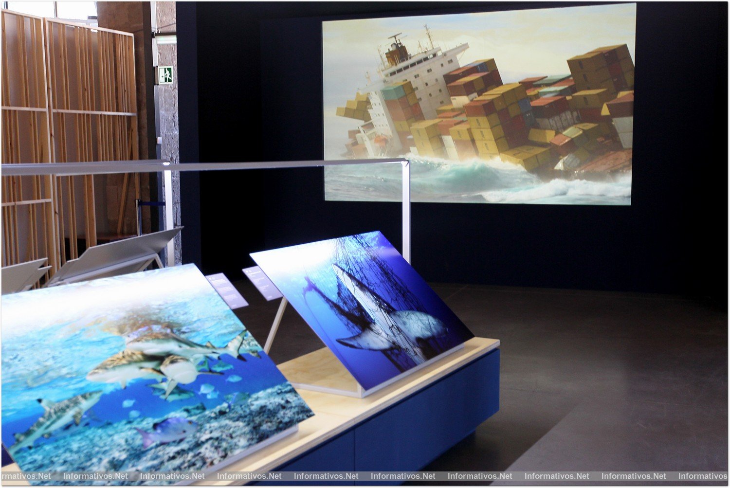 BCN19JUN013.- Inauguración de la exposición “Planet Ocean” con Yann Arthus Bertrand en el Museo Marítimo de Barcelona